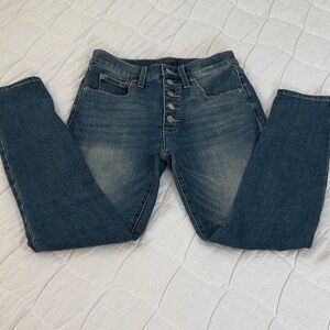 Lucky Brand Lucky in Love Bridgette Skinny Button Fly High Rise Jeans Size 2/26